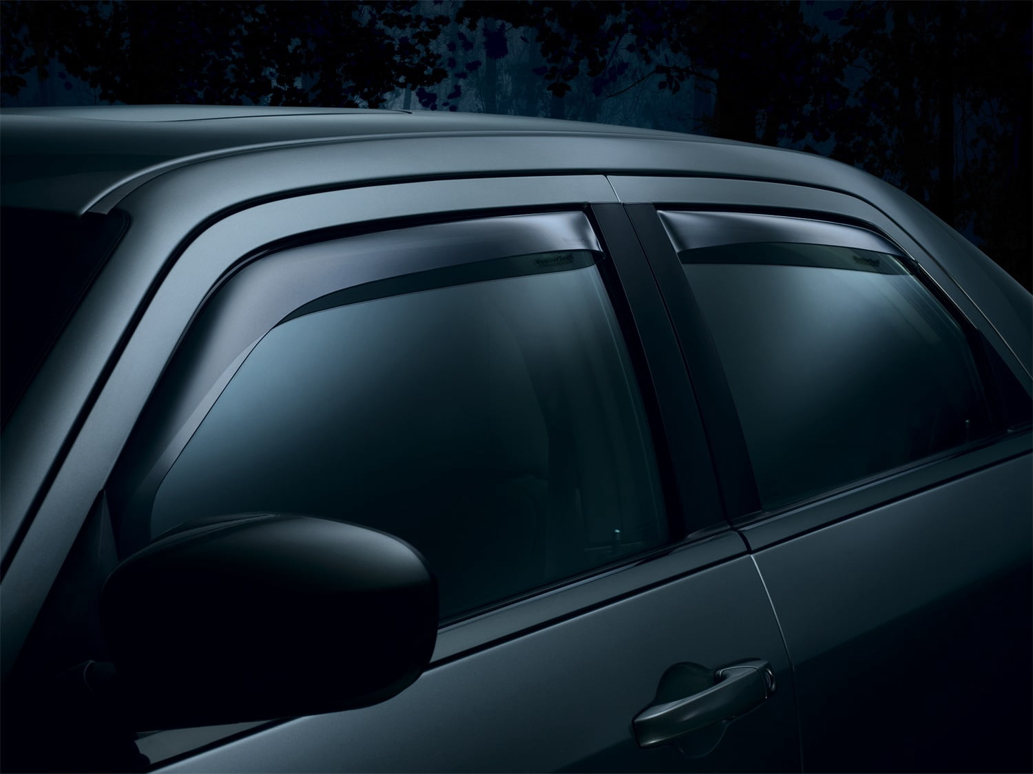 WeatherTech Side Window Deflector (Dark Tint)