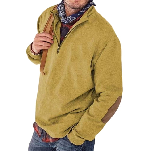 Sudadera de hombre Jersey de manga larga Sudaderas con cremallera Top atlético Invierno