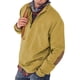 thumbnail image 1 of Hombres Jersey con cuello alto Sudadera informal Sudaderas de otoño de manga larga Top con cremallera, 1 of 2