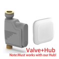 thumbnail image 2 of Tuya Water Flow Meter Wireless Watering Valve Timer Programmable Water Hose Faucet Smart Sprinkler Timer With Hub ,Easy to Install, 2 of 6