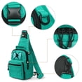 thumbnail image 3 of G4Free Outdoor Sling Backpack Sports Shoulder Bag Pack Small Hiking Crossbody Daypack for Travel, 3 of 3