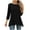Black, variant on gakvbuo Tunic Tops for Women Loose Dressy 3/4 Sleeve Tops Round Neck Flowy Shirts Long Blouse To Wear With Leggings
