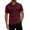 R143-Red, variant on RMGVDSD Mens Golf Polo Shirts Short Sleeve Shirt With Pockets Classic Knit Tops For Everyday Wear Breathable Casual Polo Shirt Summer Golf Shirts Basic Shirts Tops