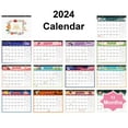 Christmas Advent Calendar 2024, 15" × 11", Daily Planner 2023