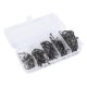 thumbnail image 1 of 100PCS/Box Fishing Crank Hook High Carbon Steel Offset Lure Jig Worm Fishing Accessories Tools, 1 of 4