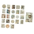 thumbnail image 3 of 46-Piece Diary Sticker Set - Vintage Clock Pattern Decals - Self-Adhesive Stickers for Handbooks, Notebooks, and Albums - Theory of Rotation of Years and Time-Themed Decorations, 3 of 9