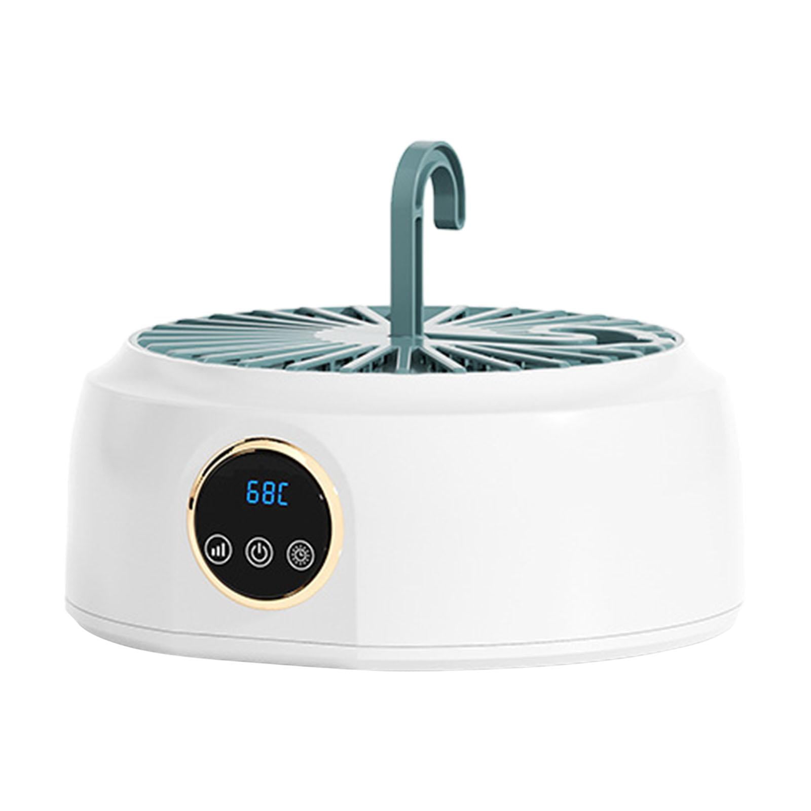 Luzkey Electric Clothes Dryer 360 degree Heated Clothes Airer US Plug Practical Quick Drying Folded Portable Dryer for Kids Clothes Travel