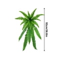 thumbnail image 2 of Artificial Flowers for Outdoors, Simulated Persian Grass Small Persian Leaves Simulated Flowers Fern Leaves Bouquet Simulated Plants Home Decoration, 2 of 4