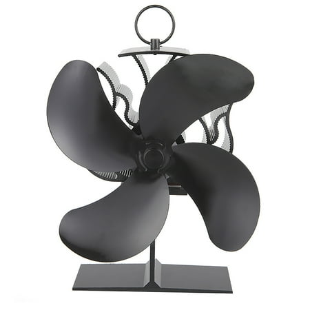 

Heat Powered Fan Stand-Type 4-Blade Durable Eco-Friendly Stove Fan