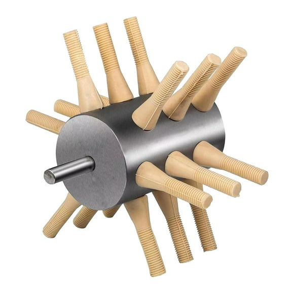 Máquina desplumadora de plumas de pollo, portátil, fácil de usar, para , aves de corral y palomas 18 dedos pequeños Yuyangstore Desplumadora de pollos