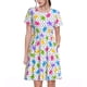 thumbnail image 1 of Balery Bear And Polka Dot Vestidos sueltos de manga corta para mujer, vestidos de verano 2025, vestidos casuales de corte A con vuelo., 1 of 6
