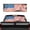 American Flag Decoration, variant on FUIALDOLG Celestial Bee Perforated Car Window Decals 66.9 x 22.4 Inches, One Way See through Vinyl, Waterproof and UV Resistant for SUV and Truck Rear Windows