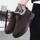 thumbnail image 3 of DQrwqpou Botas Nieve Forradas Piel Botas Invierno Zapatos Deportivos Casuales para Hombres (Café 41), 3 of 9