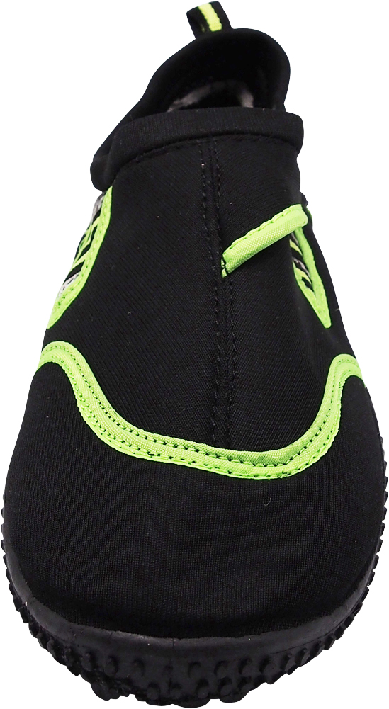 NORTY Mens Water Shoes Adult Male Aqua Socks Black Lime 8 - Runs 1 Size Small - image 5 of 7