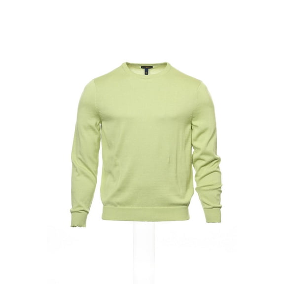 Club Room Cotton Crew Neck Sweater Pullover (Sz XLarge, Leaf Stone Green )