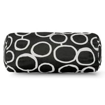Majestic Home Goods Bolster Pillow Fusion Black