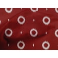 thumbnail image 4 of oneOone Cotton Cambric Red Fabric Ikat Style Stripe Fabric For Sewing Printed Craft Fabric By The Yard 56 Inch Wide, 4 of 4