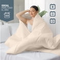 thumbnail image 4 of TESSO HOME Edredón Acolchado Extra Grande Hipoalergénico Relleno Suave de Microfibra Down Alternative Ideal para Todo el Año Uso como Edredón o para Funda Duvet IND Beige, 4 of 5