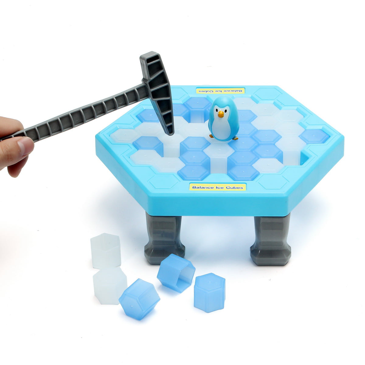 Crashed ice Game Puzzle Table Games Penguin ice pounding Penguin ice Cubes Save Penguin Knock ice Block Wall Toys Desktop Paternity Interactive Game 
