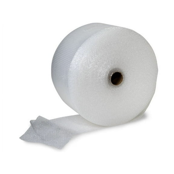 Pack Of 1, 3/16" Thick Bubble Style Cushioning Wrap Value Roll 12"X300' Made In USA