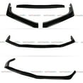 thumbnail image 3 of 3Pcs Front Bumper Lip Compatible with 2013-2015 Honda Civic, JDM CS Style Air Dam Lower Chin Spoiler Splitter Fit for 13-15 Sedan, Protection Body Kit (Glossy Black), 3 of 5