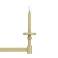 thumbnail image 4 of Hunter - Briargrove 7-light Modern Brass, Extra Large Chandelier, Dimmable, Formal Style, Linear Shaped, for Bedrooms, Dining, Living Rooms - 19055, 4 of 10