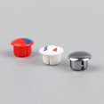 thumbnail image 2 of 10pcs/Set Faucet Handle Accessories Fixing Screw Handle Hot And Cold Water Sign Switch Red And Blue Label Decorative Cover, 2 of 5
