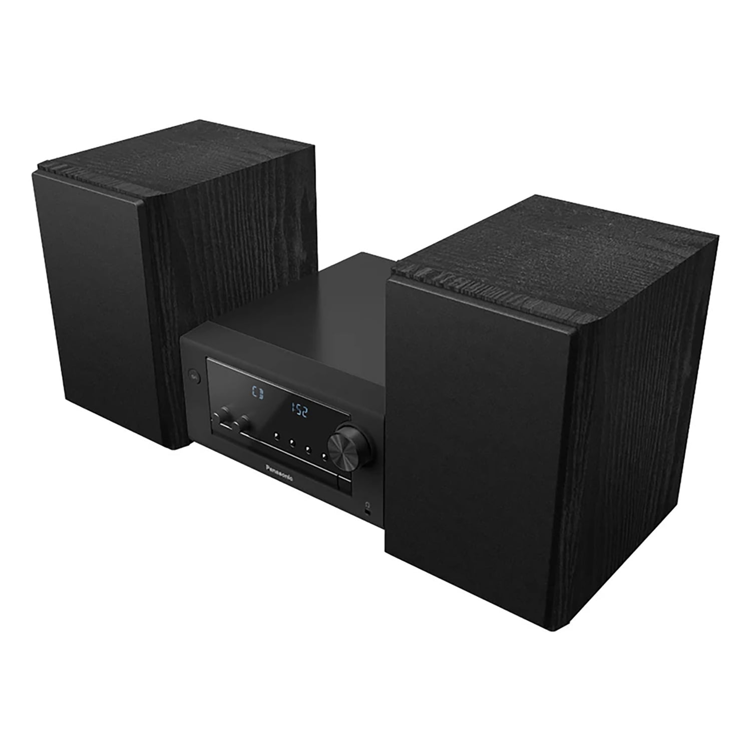 Panasonic Bluetooth Compact Home Stereo System with 2-Way Speakers, Amp, CD Player, Radio & Remote, SC-PM700PP-K
