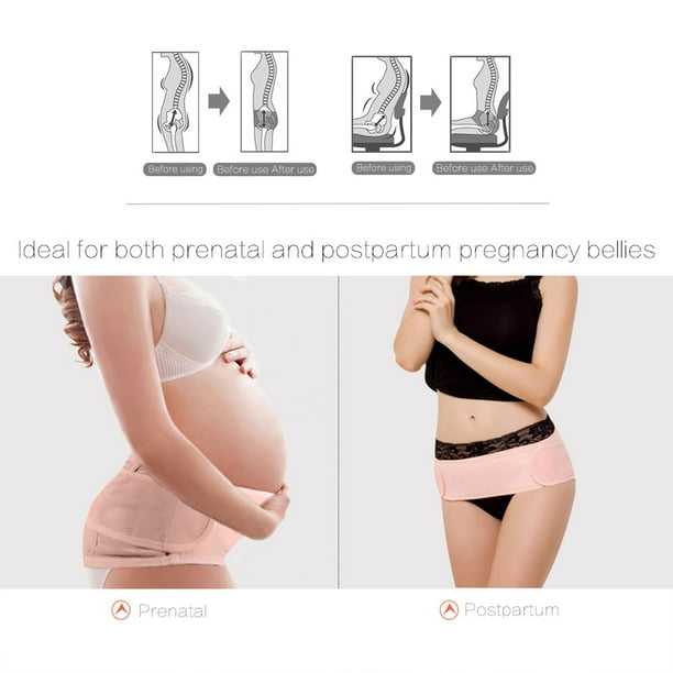 Ceinture de grossesse réglable - Soutien femme enceinte