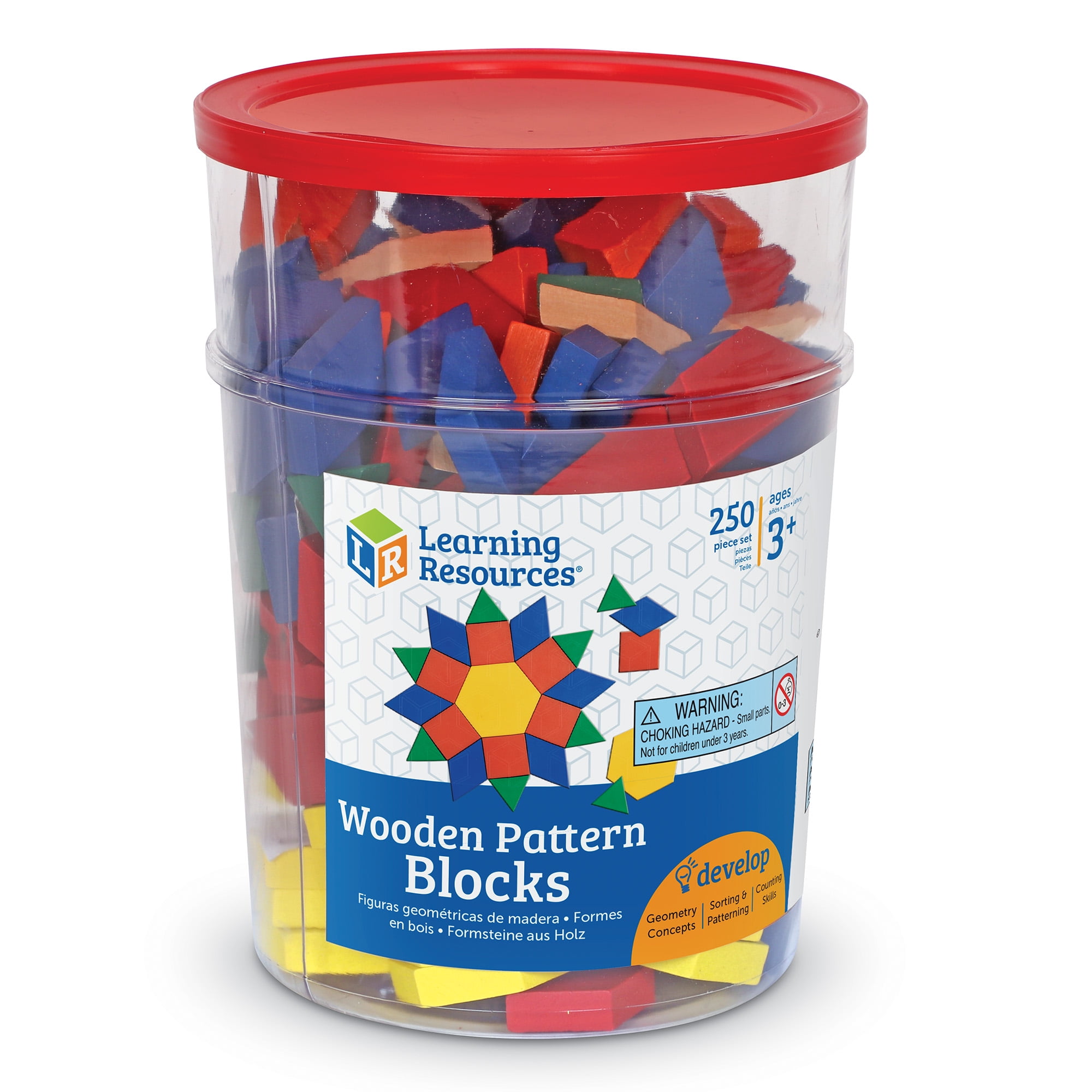 learning resources wooden pattern blocks
