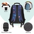 thumbnail image 4 of Pzuqiu Space Dragon Personalized School Backpack for Girls 17 Inch Breathable Custom Backpacks with Name for Kids Padded Straps Customized Shoulder Bag 10-12 Years Old, 4 of 7