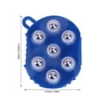 thumbnail image 2 of Minkissy Body Roller Palm Massager Hand Roller For Muscles Metal Blue 1Set, 2 of 8