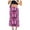 Purple, variant on Fesfesfes Women Skirt new casual high waist bohemian retro casual skirt Sale or Clearance