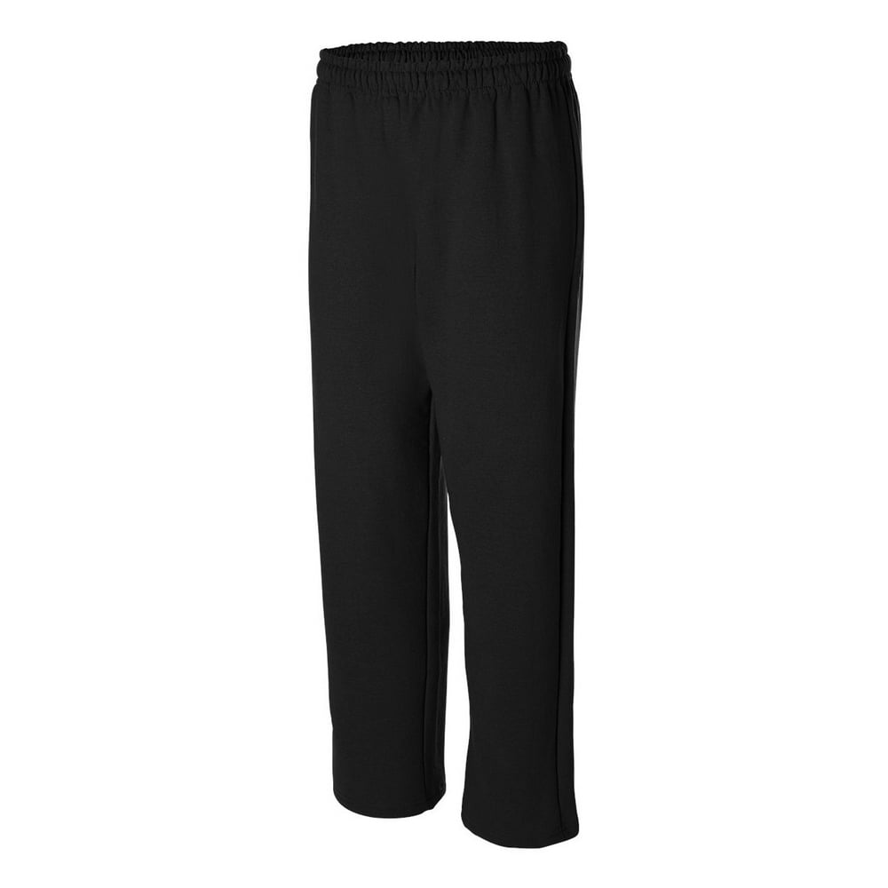 gildan open bottom sweatpants