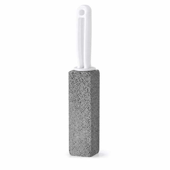 2Pcs Pumice Toilet Brush Set Natural Volcanic Stone Scrubber For Stubborn Stains 150g