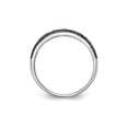 thumbnail image 5 of 7/10 Carat (Ctw) Blue and White Diamond Ring in 14K White Gold, 5 of 6