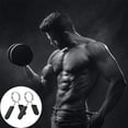 thumbnail image 3 of CNKOO 2/6 PACK Barbell Dumbbell Spring Collar Clips Clamps Weight Lifting Fitness, 3 of 6