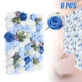 thumbnail image 4 of 6Pcs Artificial Flower Wall Panel Floral Panel Background Wedding Birthday Decor, 4 of 18