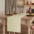 thumbnail image 2 of Table Runners 70 Inches Long Dress Scarves, Brown Wildflowers Farmhouse Coffee/Dining/Kitchen Table Decor, Holiday Table Runner, Modern Floral Butterfly Plant 13x70 Inch, 2 of 9