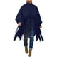 thumbnail image 1 of NRTHYE - Poncho para mujer, cuello alto, manga larga, con flecos, talla grande Zhivalor HMFJ296-36, 1 of 7