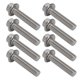 thumbnail image 4 of Hex Bolt, M10 Screw Bolts Lengthened DIN6921 High Strength 20Pcs For Fastening And Connecting ANGGREK Otros, 4 of 8