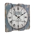 thumbnail image 1 of Stonebriar SB-6158A Reloj de pared blanca azul de 15 "de 15" Stonebriar Ver descripción, 1 of 2