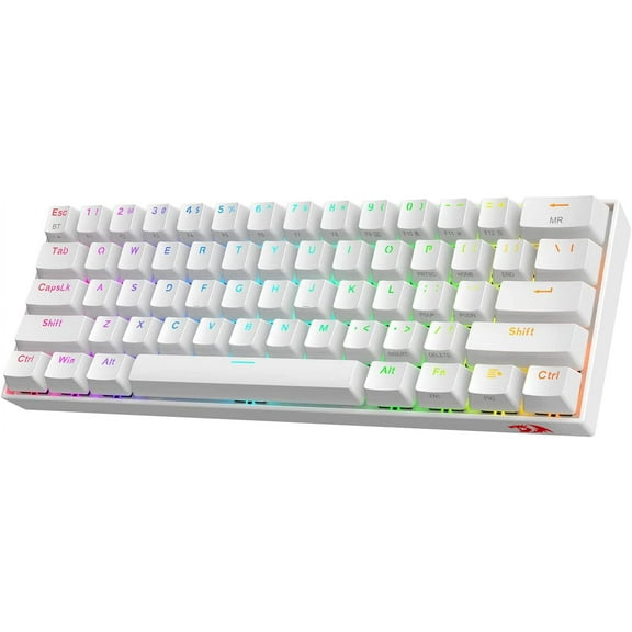 Redragon K530 Pro Draconic 61 Keys 60% Wireless RGB 100% Hot-Swap Socket Mechanical Keyboard Bluetooth/2.4Ghz/Wired 3-Mode