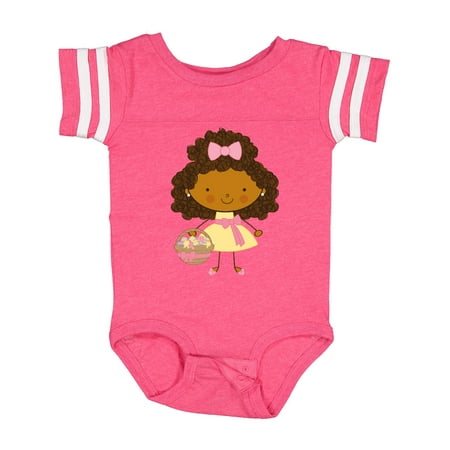 

Inktastic Easter African American Girl Gift Baby Girl Bodysuit
