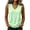 Light Green -CQ87, variant on Dwellite Womens Tank Tops V Neck Basic Solid Color Casual Flowy Summer Business Sleeveless Shirts Beige 2XL