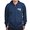 Navy, variant on - Alta Utah Skier Sweatshirt - Zip Hoodie, Classic Hooded Sweatshirt with Metal Zipper
