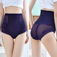 thumbnail image 7 of ShomPort High Waisted Underwear for Women Stretchy Skinny Full Coverage Panties Breathable Lace Briefs, 7 of 7