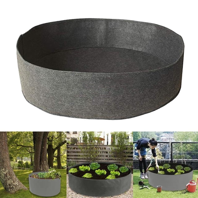 Cama de plantación Cola bolsa de jardinera elevada 90x30cm