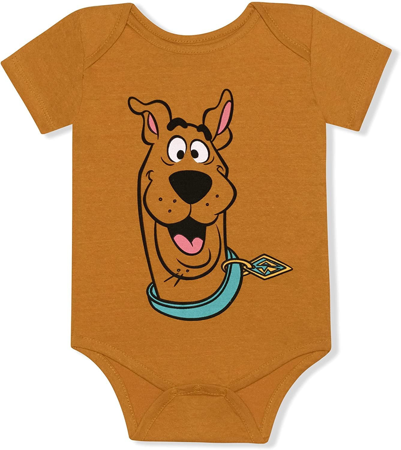 Warner Bros Scooby Doo Short Sleeve creeper, Babys Bodysuit for Boys