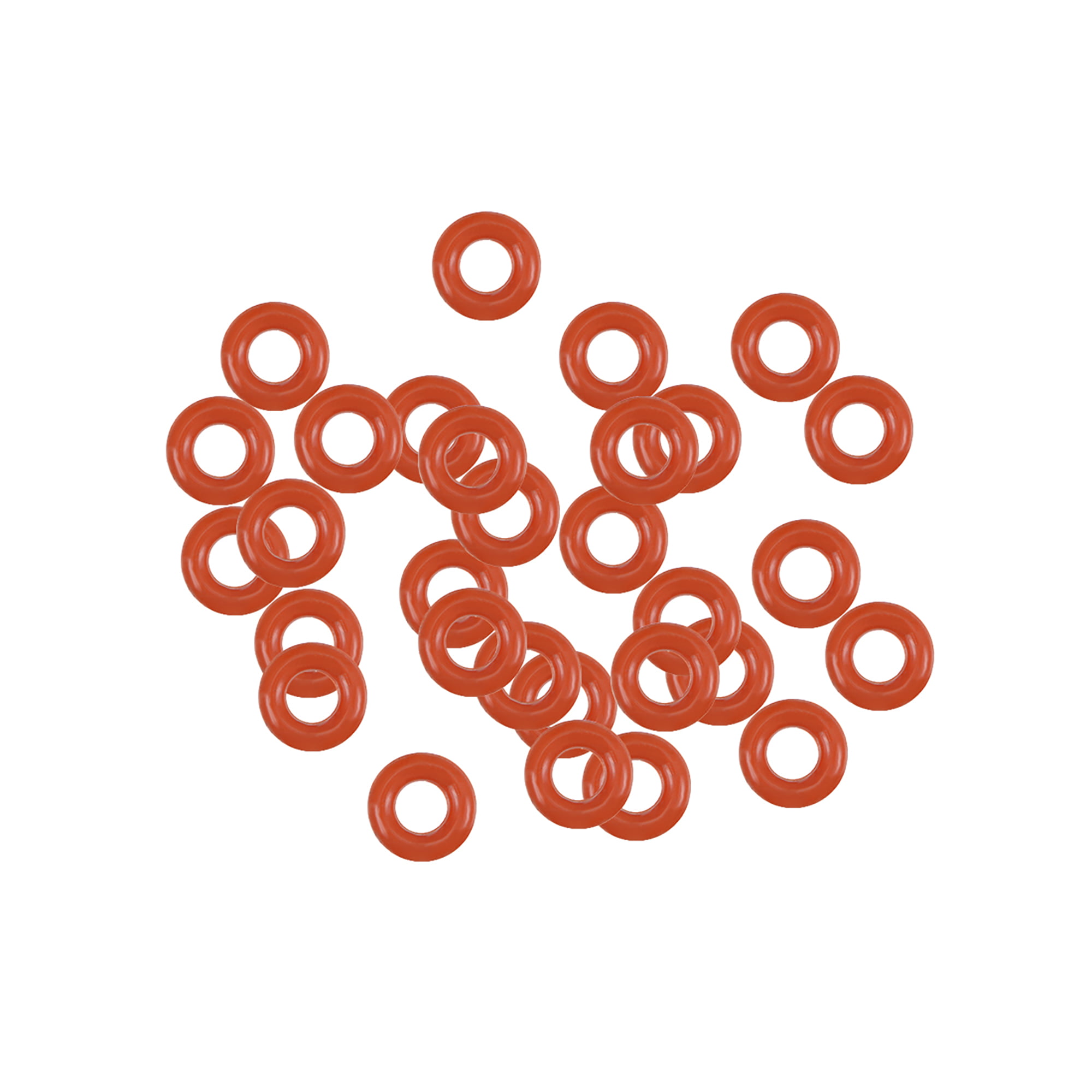 1mm Width Seal Gasket Red 30Pcs 2mm Inner Diameter Details about   Silicone O-Rings 4mm OD